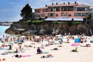 The Beach at Llanes