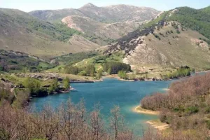 Ruesga Cantabria a lake surrounded by mountains