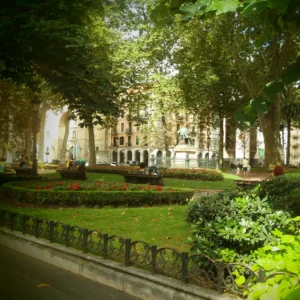 Jardines de Albia near Hotel Abando